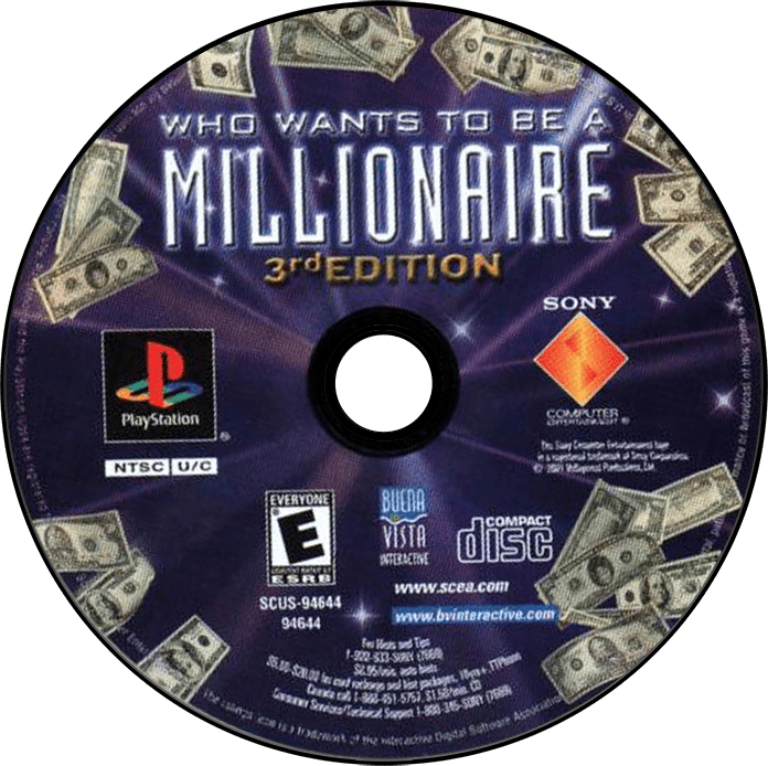 Who Wants To Be A Millionaire 3rd Edition media 5 for Playstation